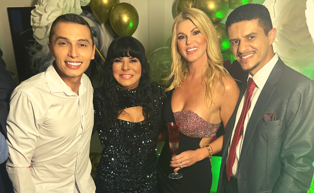 Entre amigos e famosos, Val Marchiori celebra seu aniversário com festa luxuosa com look de 700 mil
